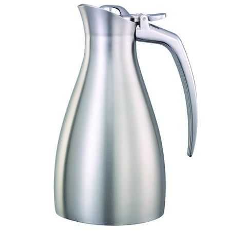 Service Ideas Altus Series Carafe Stainless Vacuum Insulated, 0.6  Liter, Brushed Stainless ALTU06BS